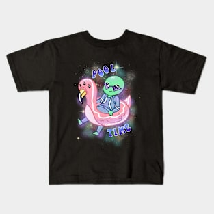 Mash Galaxy Pool Time Kids T-Shirt